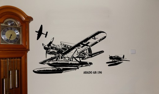 Naklejka samolot II WŚ ARADO A-196 nr.31