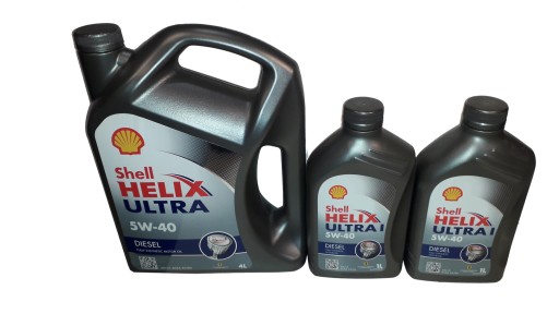 OLEJ SHELL HELIX ULTRA DIESEL 5W40 6L 4L + 2X 1L