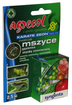 AGRECOL KARATE ZEON 050CS 2,5ml NA SZKODLIWE OWADY