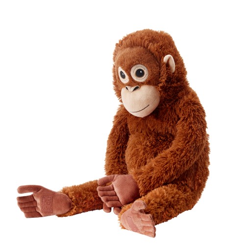 IKEA DJUNGELSKOG Pluszak ORANGUTAN MAŁPA 60 cm