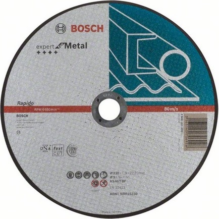 Tarcza tnąca prosta Expert for metal 230x1,9 BOSCH