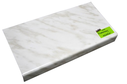 PARAPET WEWNĘTRZNY KOMOROWY PCV MARMUREK 30 CM
