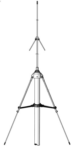 SIRIO STARDUSTER antena bazowa CB 1/4 fali 500cm