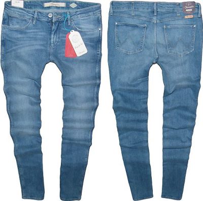 WRANGLER COURTNEY jeansy stretch rurki W28 L34
