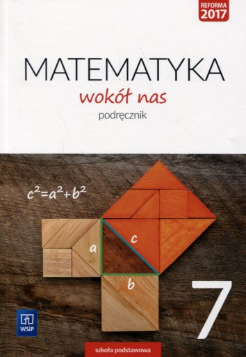 Matematyka wokół nas 7 Podręcznik WSiP szkoła podstawowa