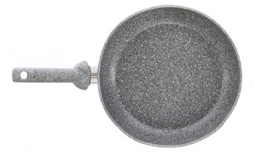 WYTRZYMAŁA Patelnia KAMIENNA Tytanowa 28 cm WŁOSKA