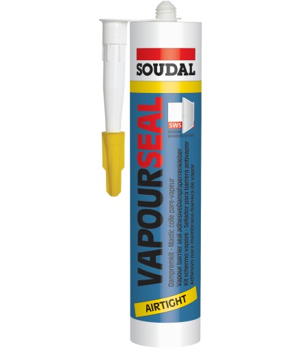 SOUDAL VAPOURSEAL KLEJ DO FOLII BUDOWLANYCH PAROSZCZELNY USZCZELNIACZ 310ml