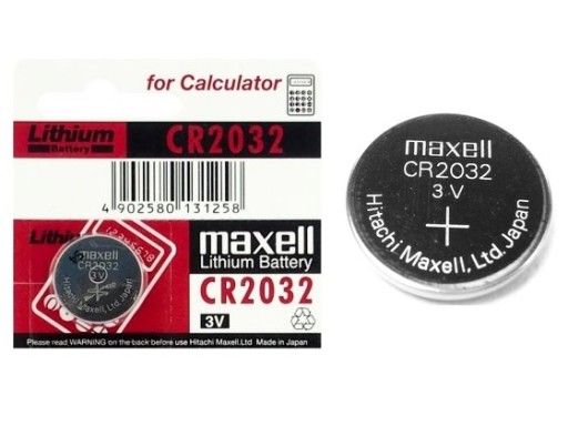 Japońska bateria litowa MAXELL 3V CR 2032 CR2032 baterie litowe