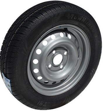 KOŁO ZAPASOWE 155/70R13 do przyczep 4X100 ZAPAS