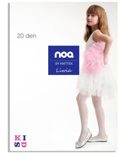 KNITTEX rajstopki LIWIA lycra 20 den # 134-140