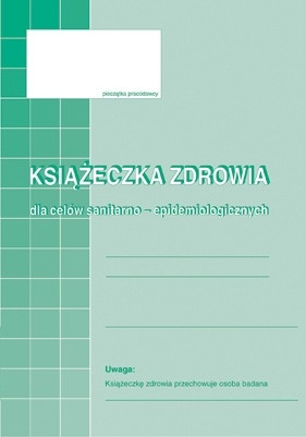 Książeczka zdrowia sanepidowska pracownicza 530-5