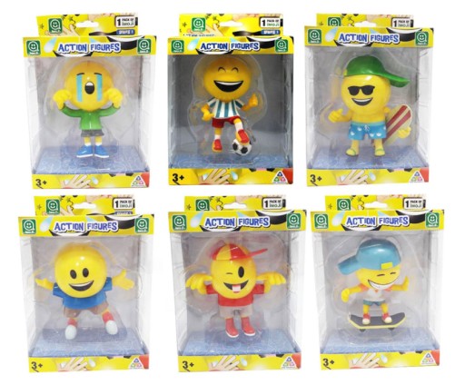 IMOJI Emotikony FIGURKA 12cm Seria 1 MIX Wzory