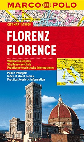 FLORENCJA MAPA MARCO POLO SKALA 1:15000