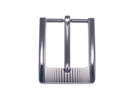 KLAMRA METALOWA DO PASKA 30 MM NIKIEL ODLEW 033