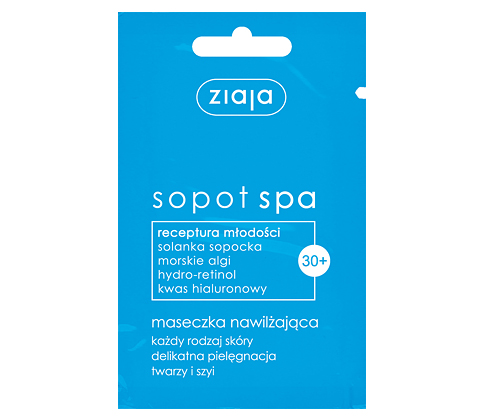 Ziaja sopot spa maseczka nawilżająca 7ml