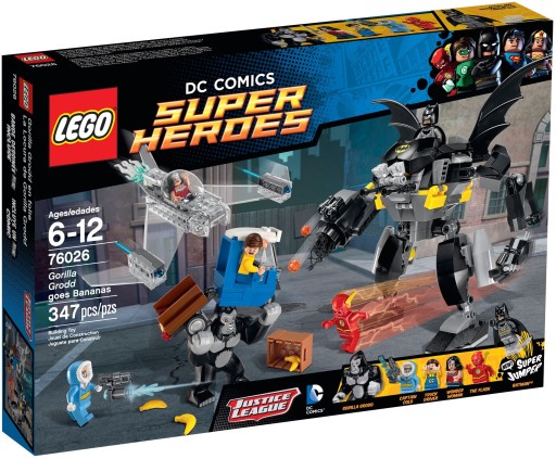 LEGO BATMAN 76026 GORYL GORILLA BATOROBOT FLASH