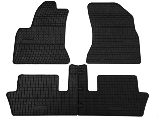 Коврики резиновые citroen c4 picasso 5os 06-13 - оригинал1 - фото
