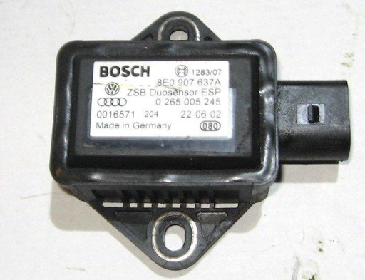 Audi датчик сенсор модуль esp 8e0907637a1 - фото