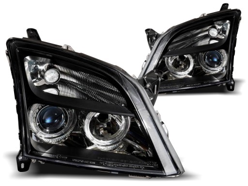 Фары opel vectra c 02-04r angel eyes кольца black atest супер efekt!!1 - фото