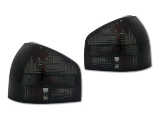 Фара задняя audi a3 s3 8l0 96-03 black clear depo fk1 - фото