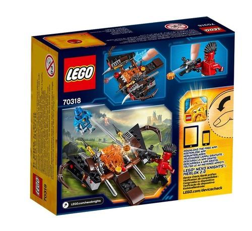 LEGO 70318 NEXO KNIGHTS CATAPULT GLOB LOBBER НОВЫЙ УНИКАЛЬНЫЙ