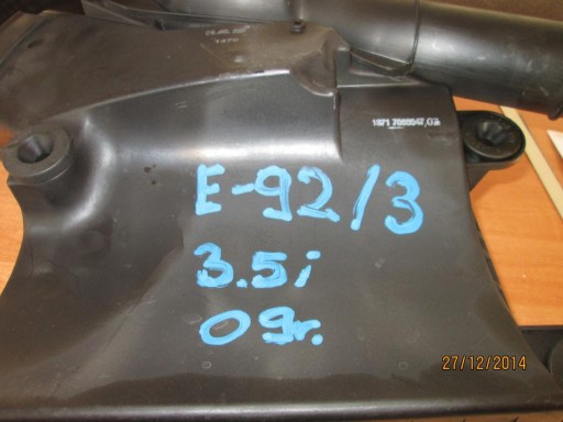 GEHÄUSE FILTER LUFT BMW 3 E92 E93 3.5I 09R