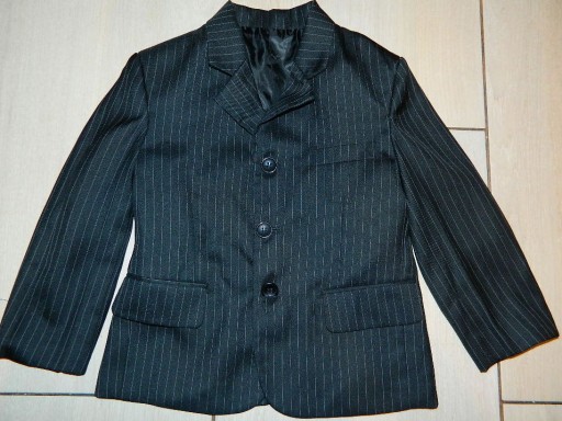 КУРТКА В ЧОРНУ СМУЖКУ РОЗМІР 104