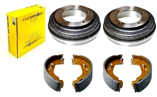 Барабани щелепи FORD TRANSIT 1991-2000 колеса 15