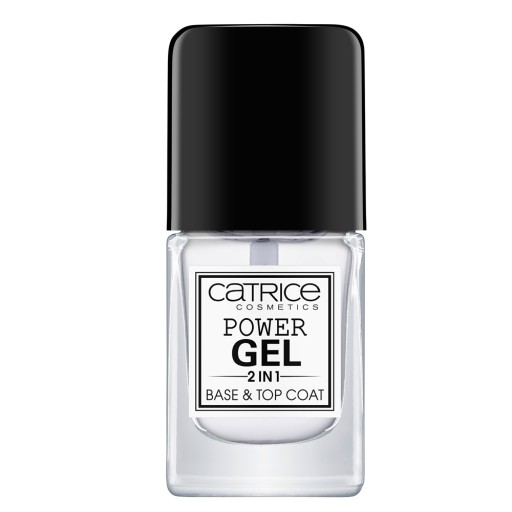 Catrice Power Gél 2in1 Base & Top Coat podkladový a krycí lak na nechty 10 m