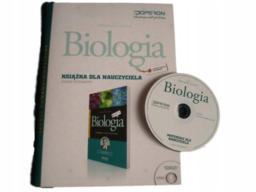 Odkrywamy Na Nowo Chemia Operon BIOLOGIA ONN książka poradnik nauczyciela OPERON TESTY 1 sprawdziany