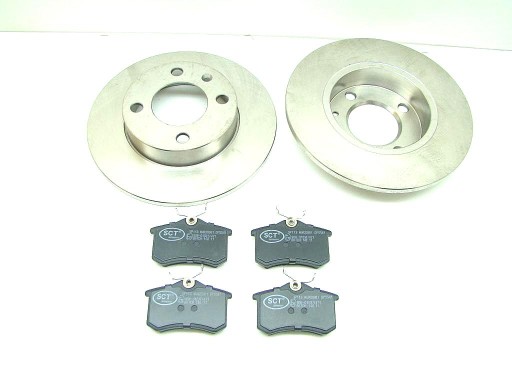 = ДИСКИ + КОЛОДКИ ЗЗАДУ CORDOBA IBIZA LUPO POLO=