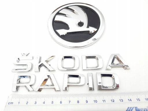 5JA853687A - SKODA RAPID ЛЮК ЗНАЧОК ЭМБЛЕМА НАДПИСЬ