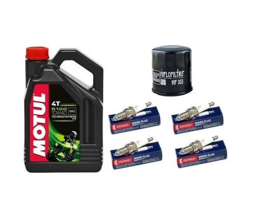 Масло Motul фільтр свічки SUZUKI GSX-R1300 HAYABUSA