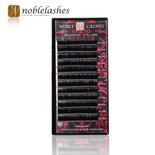 Riasy RUSSIAN VOLUME 0,12 D 9mm NOBLE LASHES