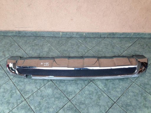 MERCEDES ML W166 AMG хром бампер дифузор задній