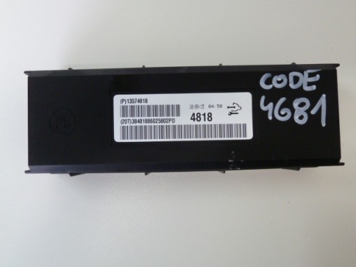 modul STEROWNI a klímának 13574818 OPEL INSIGNIA