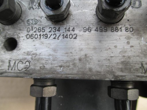 POMPA ABS CITROEN C4 04R->BENZ.0265234144