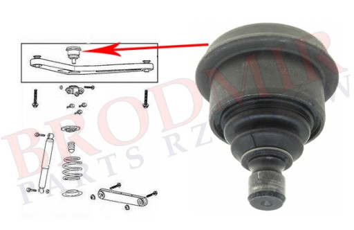 K500190 - ШТИФТ МОСТА ЗАДНИЙ CHEROKEE LIBERTY KJ 02-07