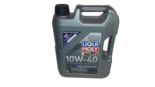 LIQUI MOLY MOS2 LEICHTLAUF МАСЛО 10W40 5л 2184