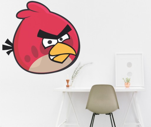 Naklejki Na Sciane Scienne Angry Birds 100cm 7335756783 Allegro Pl