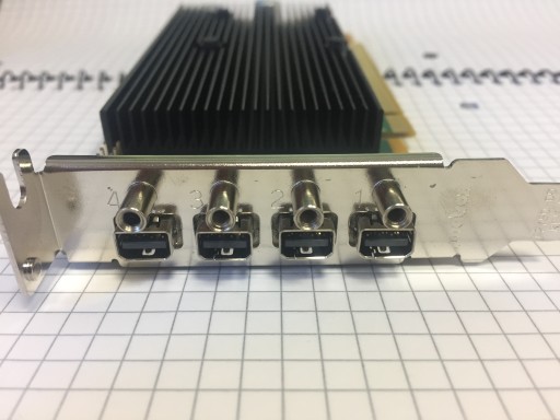 MATROX M9148 PCIe x16 1GB 4x MINI DP L.P w Chrzanów Zagórze