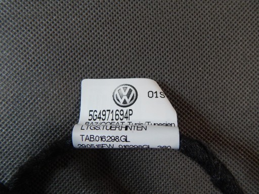VW GOLF VII bundle door right rear part 3G0971694P