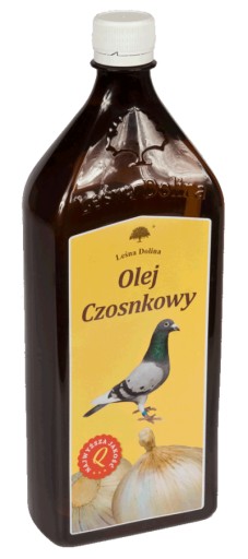 Cesnakový olej Leśna Dolina 1L Poľský cesnak