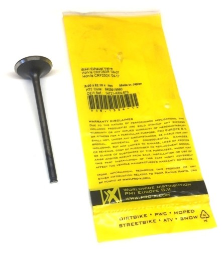 28.1334-1 - СТАЛЬНОЙ ВЫПУСКНОЙ КЛАПАН HONDA CRF 250 R R 04-07