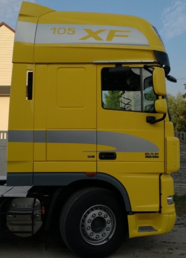 НАКЛЕЙКИ НАКЛЕЙКА DAF XF 105 95 ЗАВОДСЬКА МОДЕЛЬ