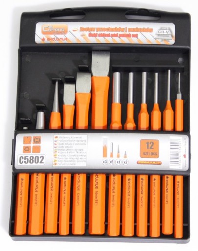 Набор перфораторов 12шт. - CORONA C5802