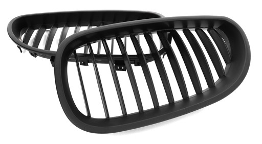 BMW 5ER E60 E61 GRILL BLACK PIANO МАТОВА решітка