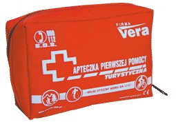 Аптечка Віра туристка - червона (024)