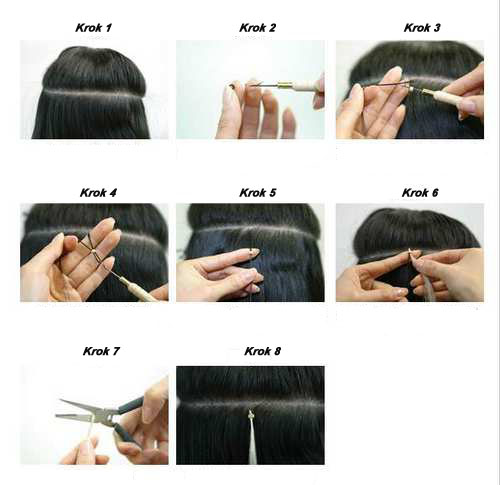 Как крепить волосы с али