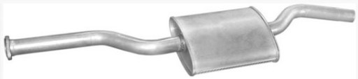 1370 - Средний глушитель MERCEDES 123 W123 T123 2.0 баррель
